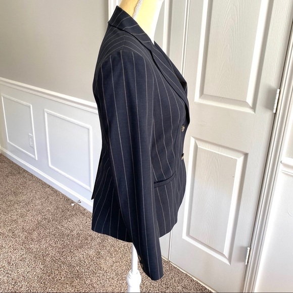 Theory Cora striped blazer - Picture 7 of 8